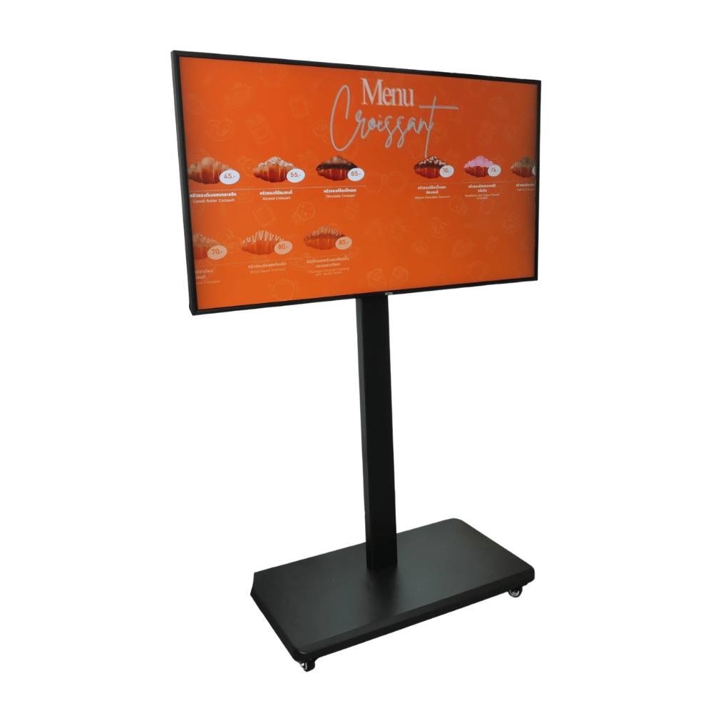 ป้ายโฆษณาดิจิทัลอัจฉริยะ EASYPRINT ELD-43PRO สีดำ_1